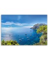 Panoramic island landscape - Modern painting for bedroom | FEEBY