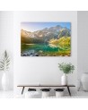 Lake in the mountains - Canvas prints for living room | FEEBY