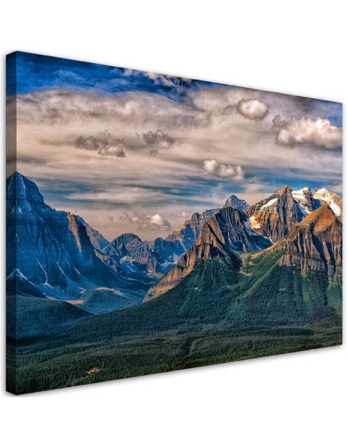 Mountain landscape nature - Canvas print | FEEBY