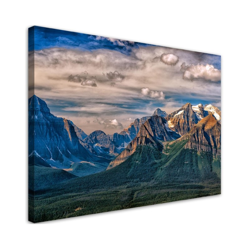 Mountain landscape nature - Canvas print | FEEBY