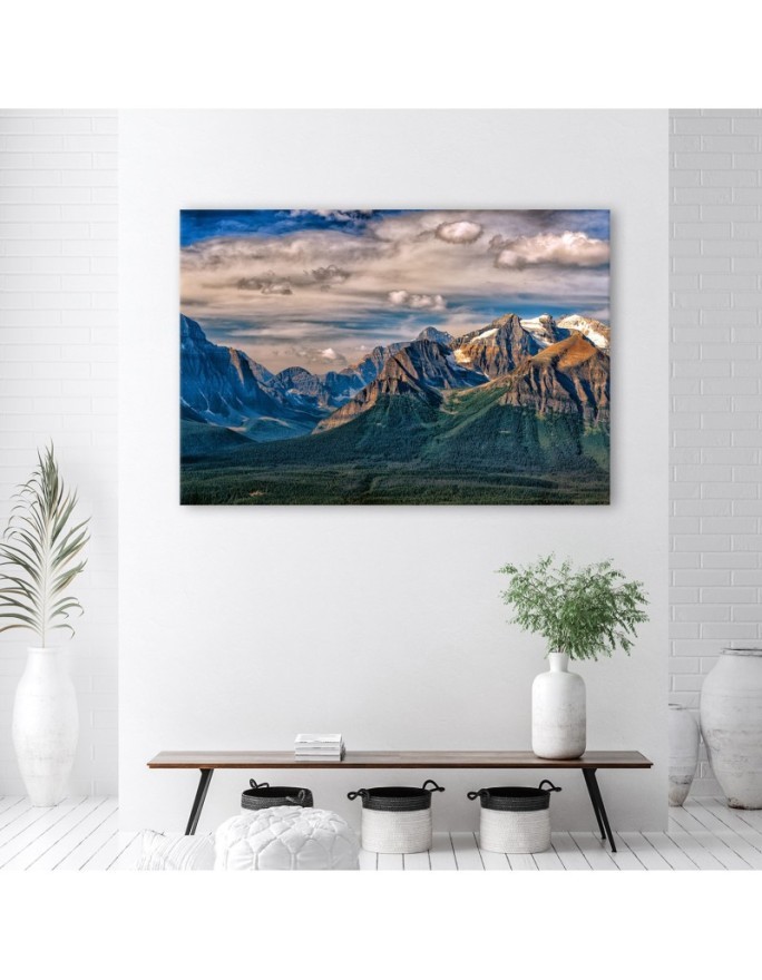 Mountain landscape nature - Canvas print | FEEBY