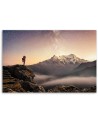 Mountains Stars Sky - Canvas print | FEEBY