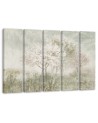 Canvas print - Flowering tree in a meadow landscape | FEEBY