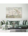 Canvas print - Flowering tree in a meadow landscape | FEEBY