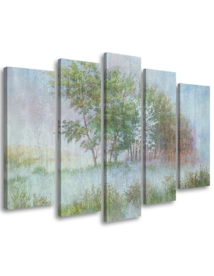 Canvas print Trees in a...