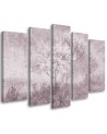 Flowering tree in the meadow old - Modern painting for bedroom | FEEBY