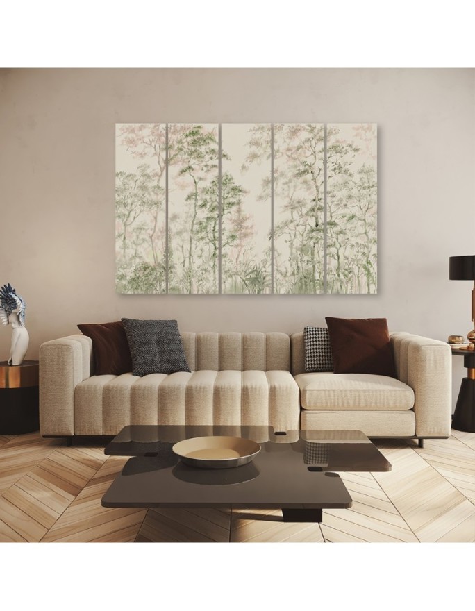 Landscape with trees - Canvas print modern | FEEBY