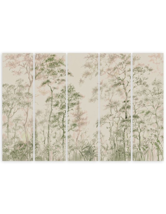 Landscape with trees - Canvas print modern | FEEBY