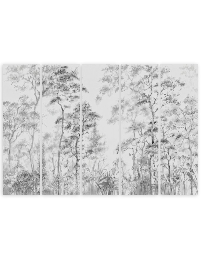 Tall thin trees - Canvas print | FEEBY