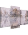 Modern canvas print - Lake view watercolour | FEEBY
