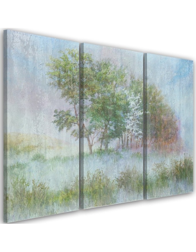 Canvas print Trees in a...