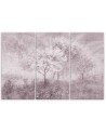 5-piece painting - Flowering tree in a meadow vintage | FEEBY