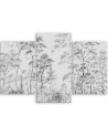 Canvas print modern - Tall trees in a forest | FEEBY