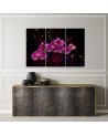 Canvas print - Orchid on dark background | FEEBY