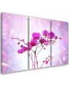 3-piece canvas painting - Ethereal orchid | FEEBY