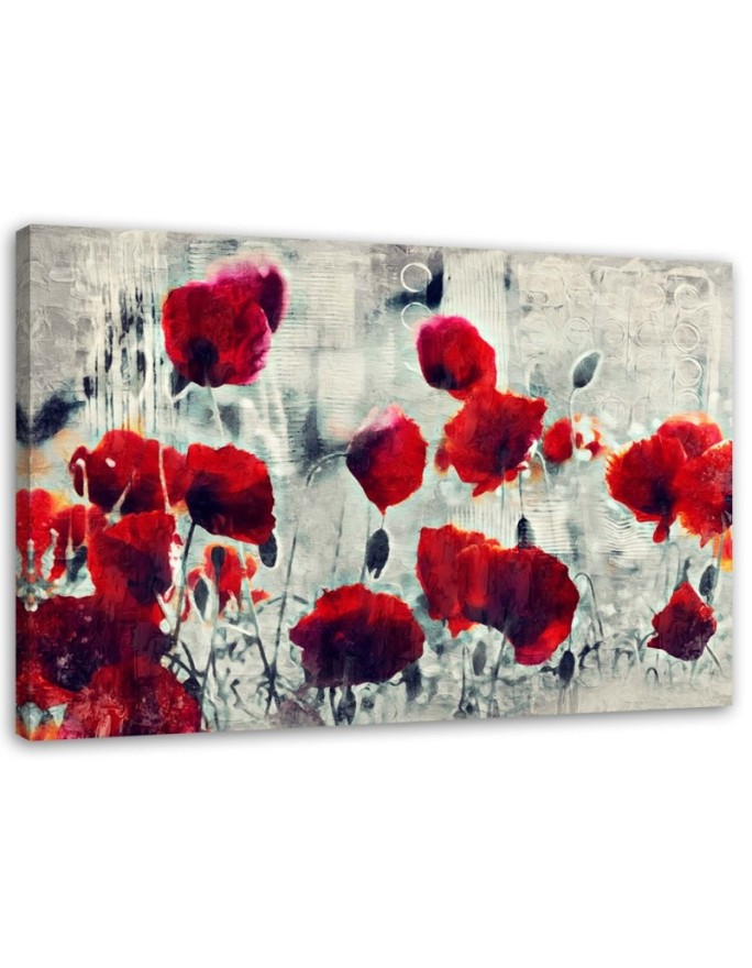 Canvas print Poppies as...
