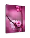 Pink flower macro - Modern painting for living room | FEEBY