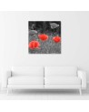 Canvas prints for living room - Field poppies | FEEBY