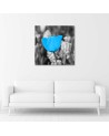 Canvas print modern - Blue tulip | FEEBY