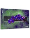 Orchid in purple - Pictures on Canvas for the living room | FEEBY