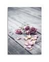 Dried roses - Modern Canvas painting for living room | FEEBY