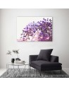 Canvas painting - Lilac glycine flowers | FEEBY