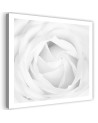 White rose - Modern bedroom Canvas painting | FEEBY
