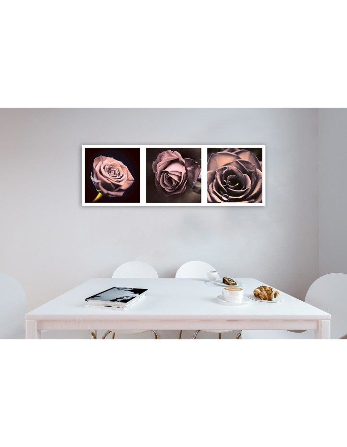 Panoramic roses - Canvas print | FEEBY