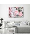 Pink roses - Pictures on Canvas for the living room. Buy now| | FEEBY