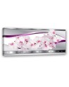 Canvas print - White pink orchids | FEEBY