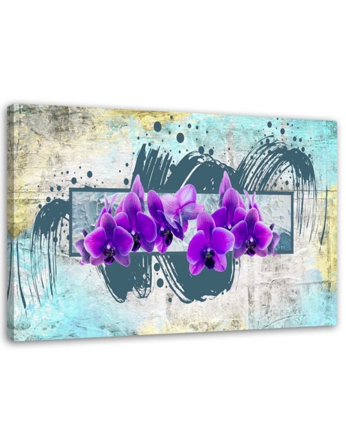 Canvas print Purple Orchids...