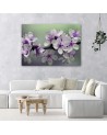 Modern Canvas painting for living room - Apple blossoms | FEEBY