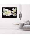 Modern Canvas painting for living room - Blooming jasmine | FEEBY