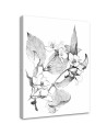 Modern wall art painting - Flowering twigs | FEEBY