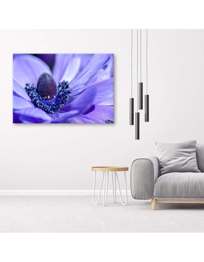 Canvas print for bedroom - Purple flower | FEEBY