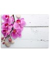 Pink orchid on boards - Canvas print. Buy now| | FEEBY