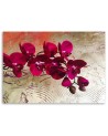 Red orchids Canvas prints - A painting for the living room | FEEBY