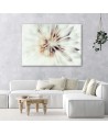 Modern canvas painting - Dandelion flower macro | FEEBY