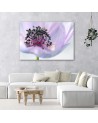 Modern canvas painting - Purple anemone | FEEBY