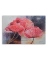 Red poppies nature flowers - Hand-painted Canvas painting | FEEBY