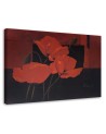Field red poppies - Hand-painted Canvas painting | FEEBY