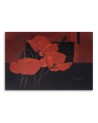Field red poppies - Hand-painted Canvas painting | FEEBY