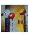 Hand-painted painting - Orange poppies | FEEBY