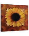 Hand-painted picture - Canvas painted sunflowers | FEEBY