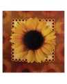 Hand-painted picture - Canvas painted sunflowers | FEEBY
