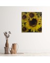 Canvas prints for living room - Bouquet of yellow sunflowers | FEEBY