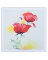 Canvas prints for living room - Painted red poppies | FEEBY