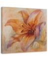 Canvas prints for living room - Water lily orange flower | FEEBY