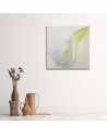 Hand-painted Canvas painting - White calla flower plant nature | FEEBY