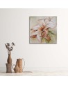 Canvas prints for living room - Painted water lily | FEEBY